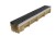 D400 ProDrain Channel x 1m 6mm Slotted Safeheel D/I Grating