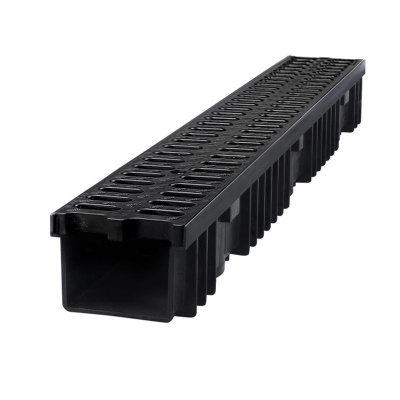 Bielbet A15 Drainage Channel x 1m Plastic Grate