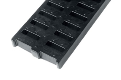 Bielbet Low Profile Drainage Channel x 1m B125 Plastic Grate