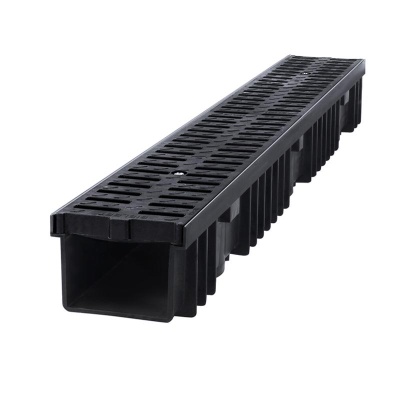 Bielbet B125 Drainage Channel x 1m Plastic Grate