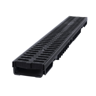 Bielbet Low Profile Drainage Channel x 1m B125 Plastic Grate