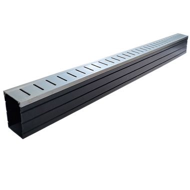 40mm Slimline Channel Aluminium Grate x 1m