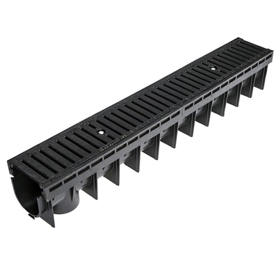 25 Tonne Ductile Iron Grate Channel Drain x 1m CD 437 | Clark Drain